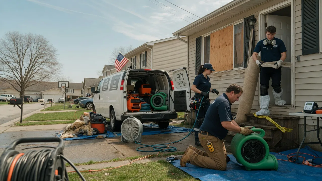 Water Damage Restoration in Junedale, PA near me